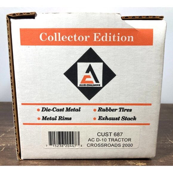 Spec-Cast Allis-Chalmers D10 Crossroads 2000 Tractor CUST 687 1/16 NIB READ - Picture 10 of 14